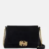SAC CUIR VELOURS GEORGIA/VEL NOIR
