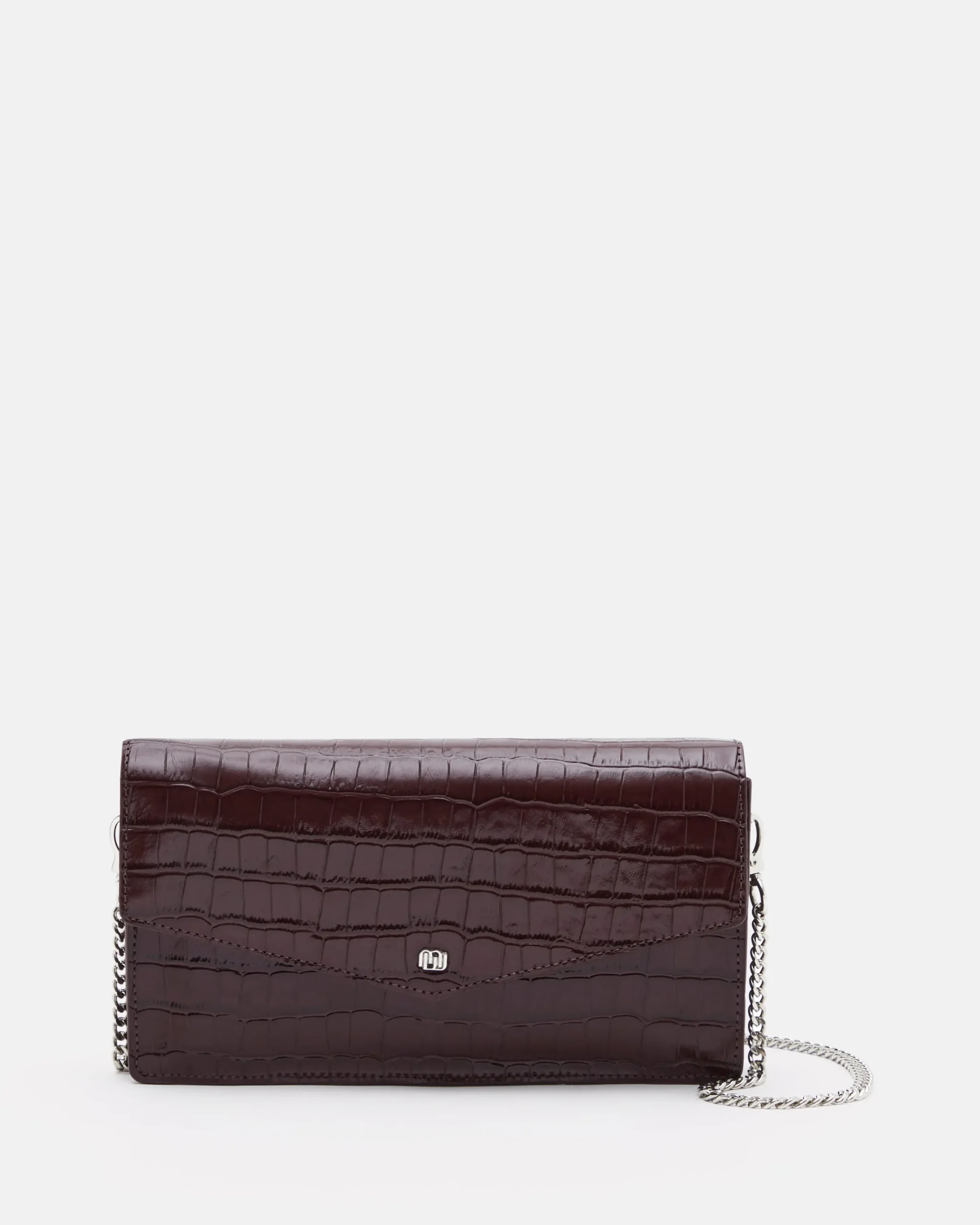SAC PETIT VOLUME KATY/CROC POURPRE