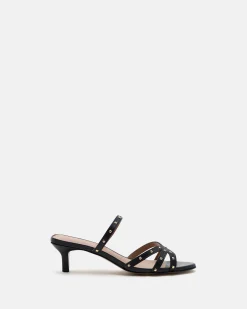 SANDALES ANNA/CLOUS NOIR