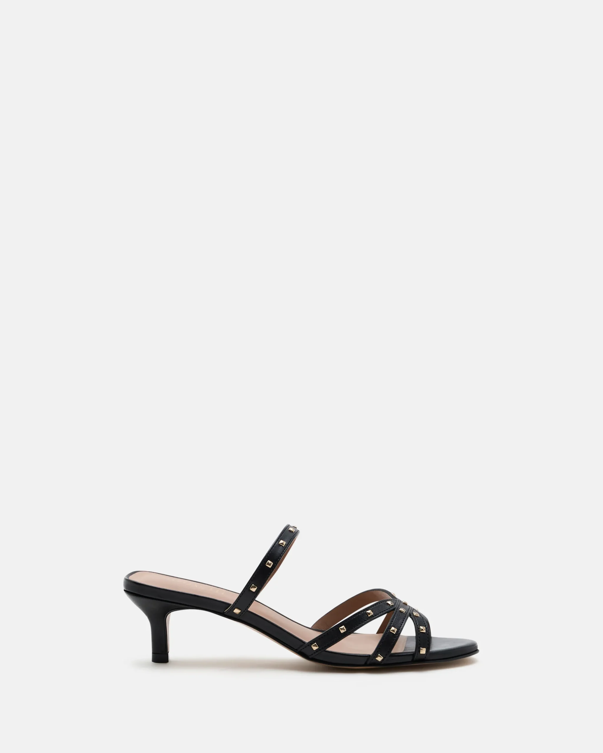 SANDALES ANNA/CLOUS NOIR