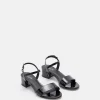 SANDALES CUSTODIA/VER NOIR
