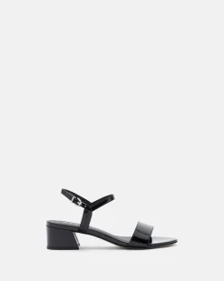 SANDALES CUSTODIA/VER NOIR