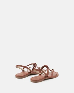SANDALES DAXOU COGNAC