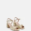 SANDALES KARELE/GLOW PLATINE