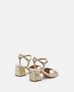 SANDALES KARELE/GLOW PLATINE