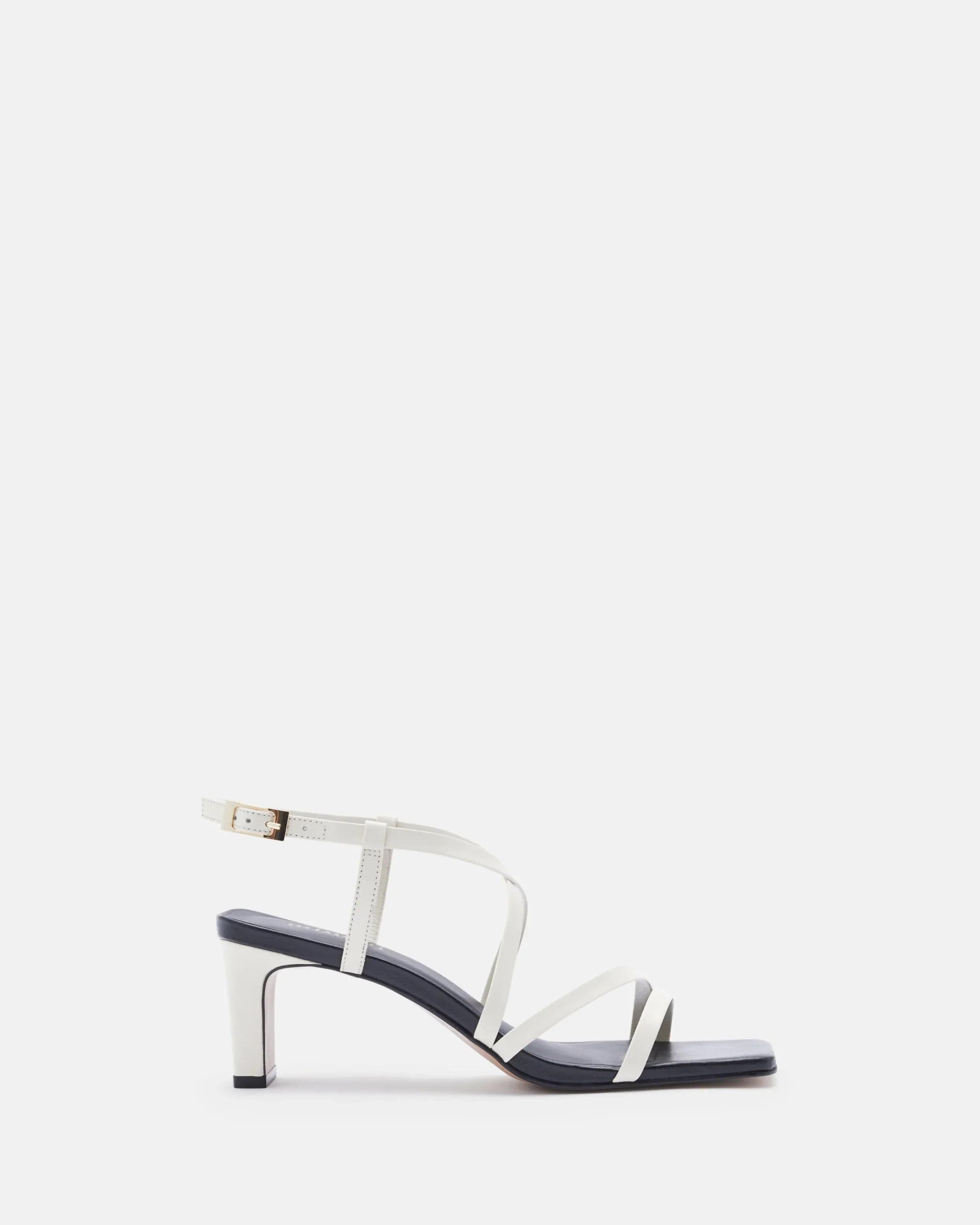 SANDALES KEIKO CRÈME NOIR