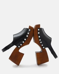 SANDALES KENIA/LIS NOIR