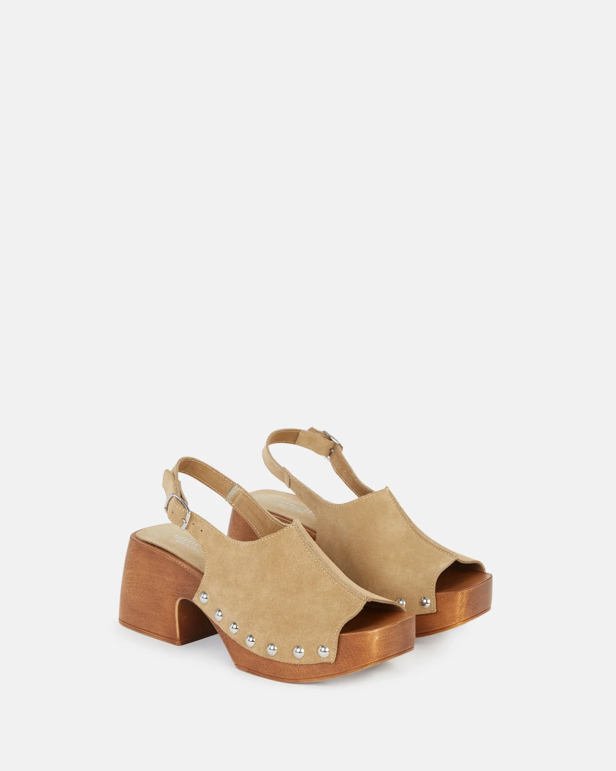 SANDALES KENIA/VEL TAUPE