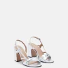 SANDALES KETI/MET ARGENT
