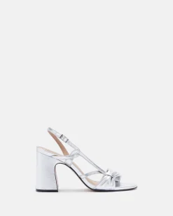SANDALES KETI/MET ARGENT