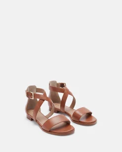 SANDALES KILIA COGNAC