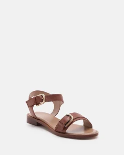 SANDALES MISAYA COGNAC