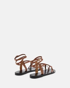 SANDALES MYA COGNAC