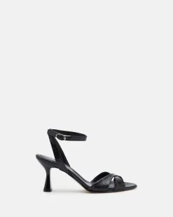 SANDALES NOEMIE/MET NOIR