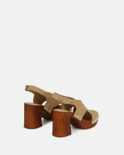SANDALES TALIA/VEL TAUPE