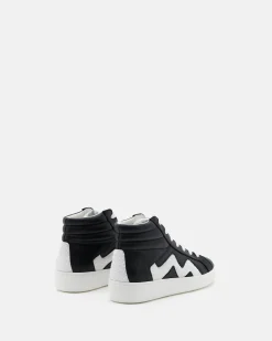 TENNIS CARLA/WOOL NOIR BLANC