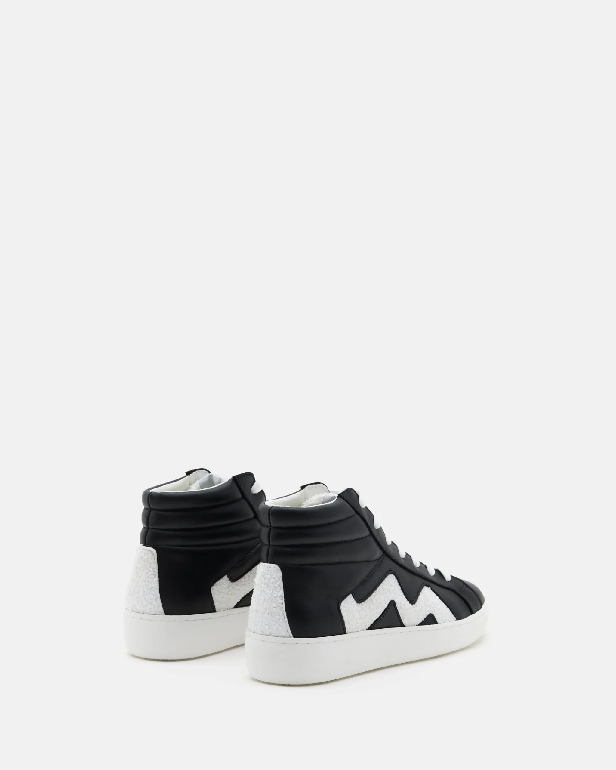 TENNIS CARLA/WOOL NOIR BLANC