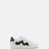 TENNIS CLELIA/PONY BLANC LÉOPARD